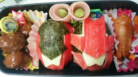 キャラ弁 ルパンVSパトレンジャー